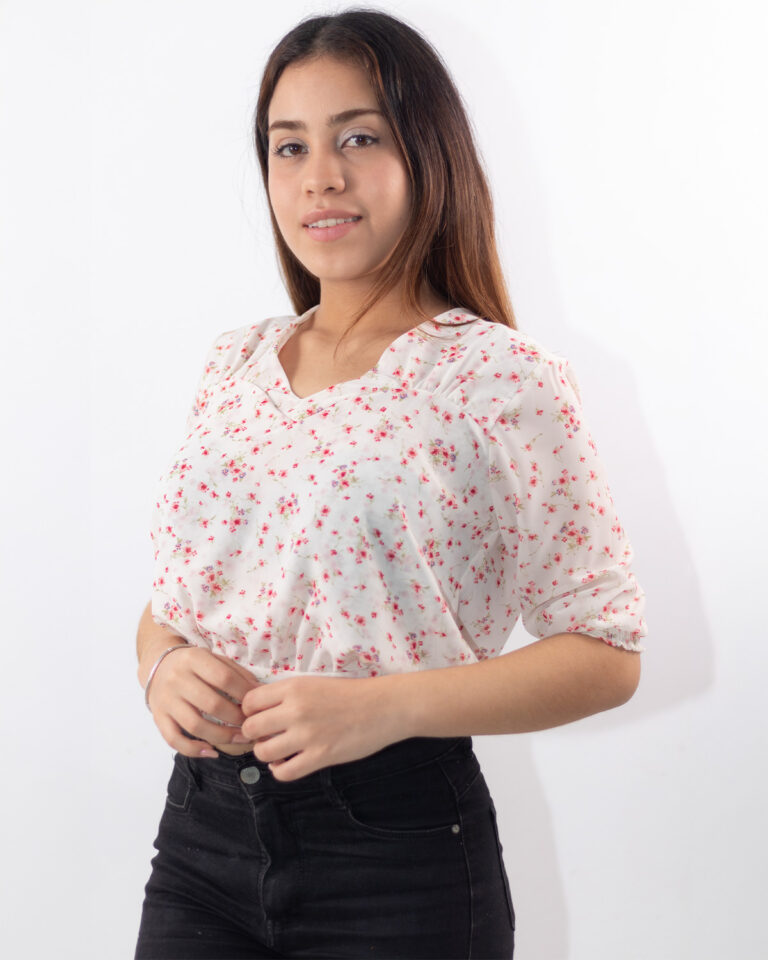Blusa Gasa Marina